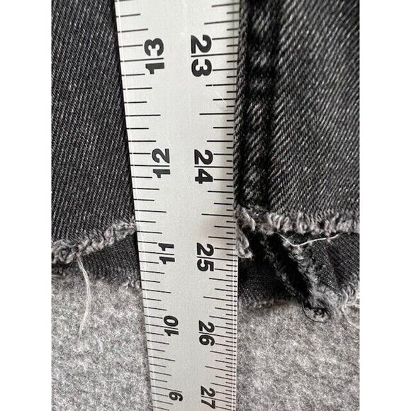 Divided H&M Straight Leg Jeans SIZE: 6 BLack - Picture 7 of 8